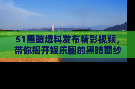 51黑暗爆料发布精彩视频,带你揭开娱乐圈的黑暗面纱