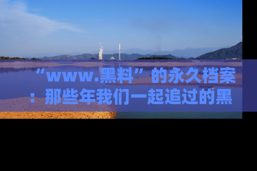 “www.黑料”的永久档案:那些年我们一起追过的黑料真相