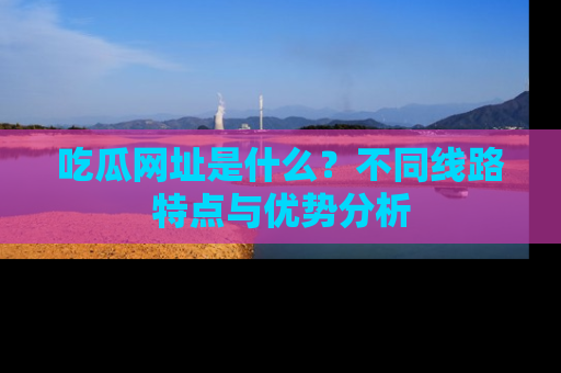 吃瓜网址是什么？不同线路特点与优势分析