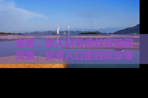 来吧，加入扒哥黑料官网网页版，安卓入口里的欢乐等着你！