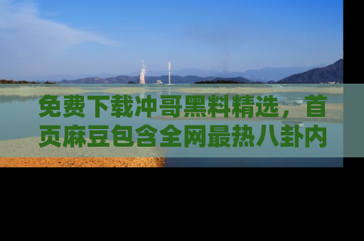 免费下载冲哥黑料精选,首页麻豆包含全网最热八卦内容