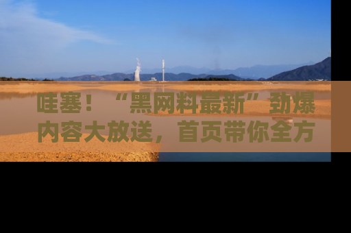 哇塞！“黑网料最新”劲爆内容大放送，首页带你全方位了解哦，小可爱们