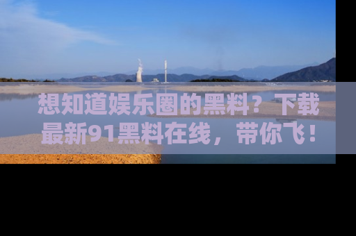想知道娱乐圈的黑料?下载最新91黑料在线,带你飞!