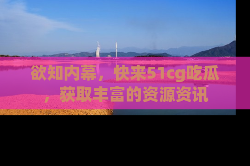 欲知内幕,快来51cg吃瓜,获取丰富的资源资讯